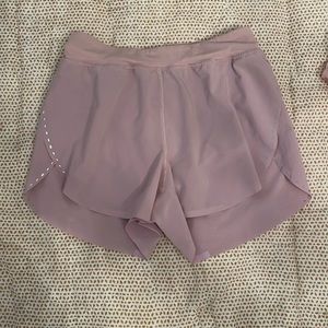 lululemon fast and free reflective high rise 3in shorts
